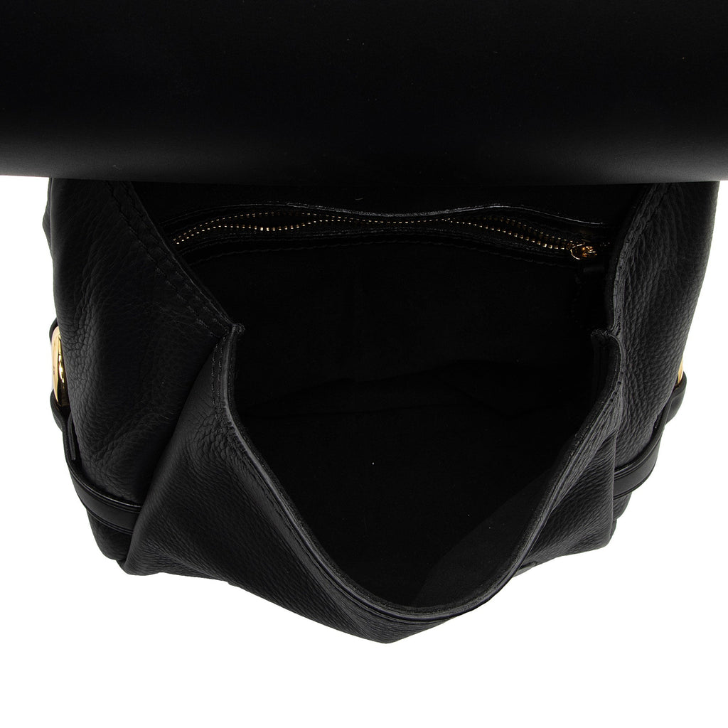 Burberry Leather Bridle Medium Saddle Bag (SHF-FYQaTS)