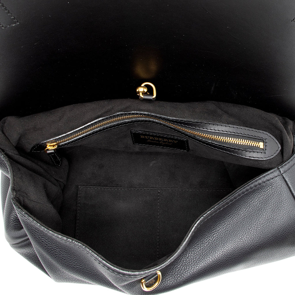 Burberry Leather Bridle Medium Shoulder Bag (SHF-gvFB4h)