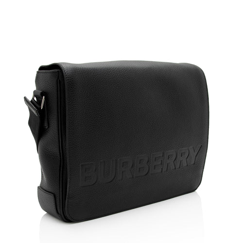Burberry Leather Bruno Messenger Bag (SHF-GEHFL3)