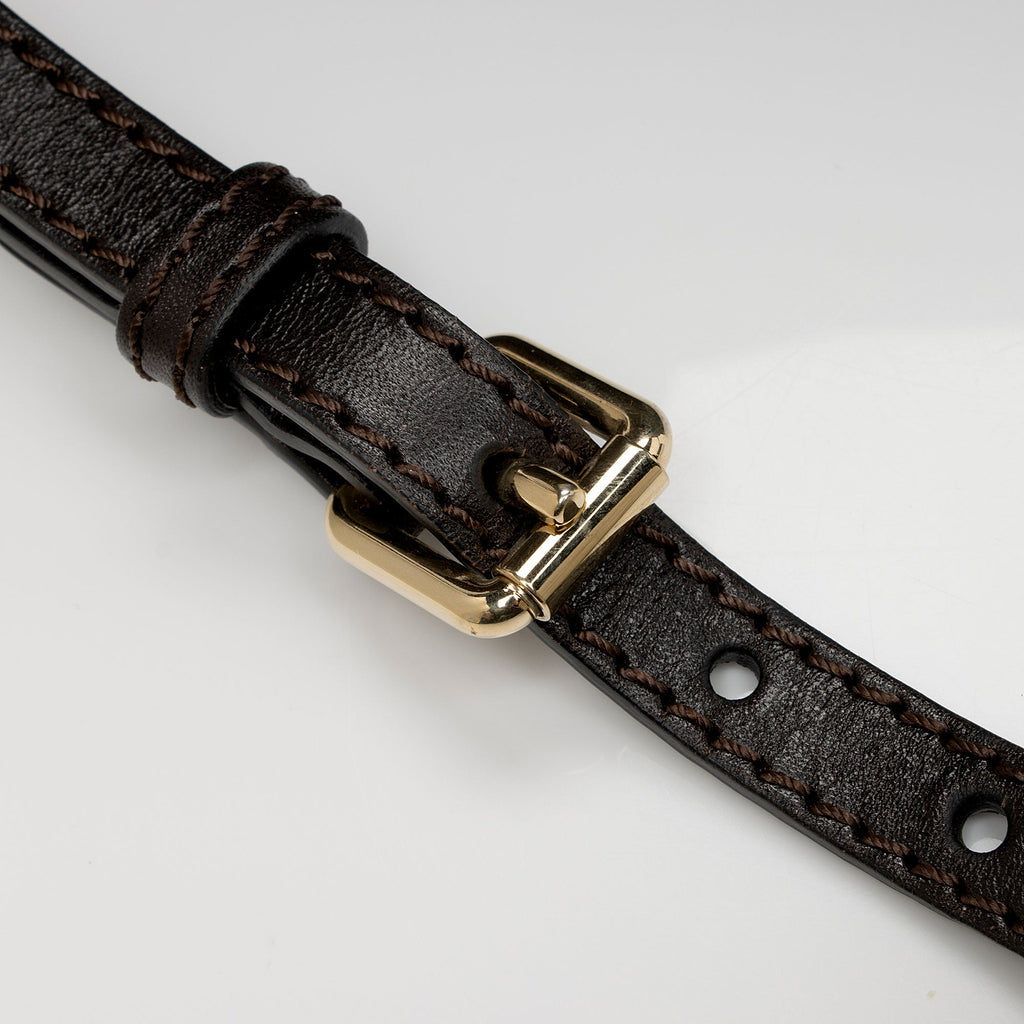 Burberry Leather Buckle Satchel (SHF-OSbihJ)