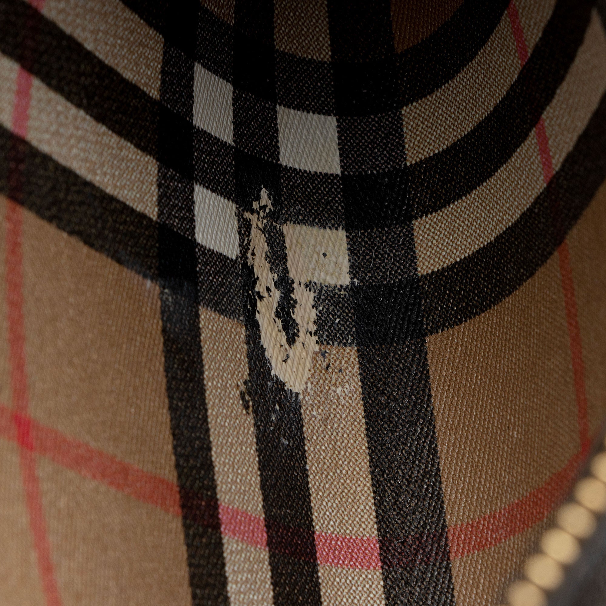 Burberry Leather Crest Small Tote