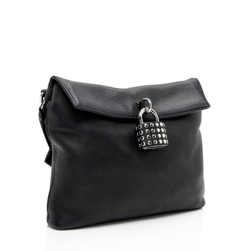 Burberry Leather Dalston Shoulder Bag (SHF-G3vTeF)