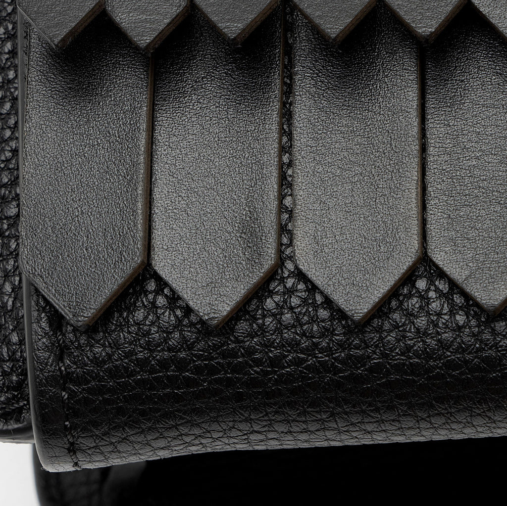 Burberry Leather Fringe Macken Small Crossbody (SHF-p0ePVQ)