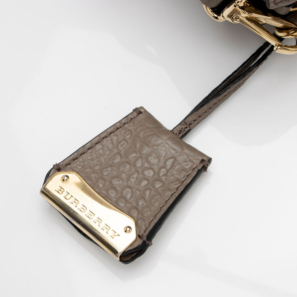 Burberry Leather Gladstone Small Satchel (SHF-c8AUkS)