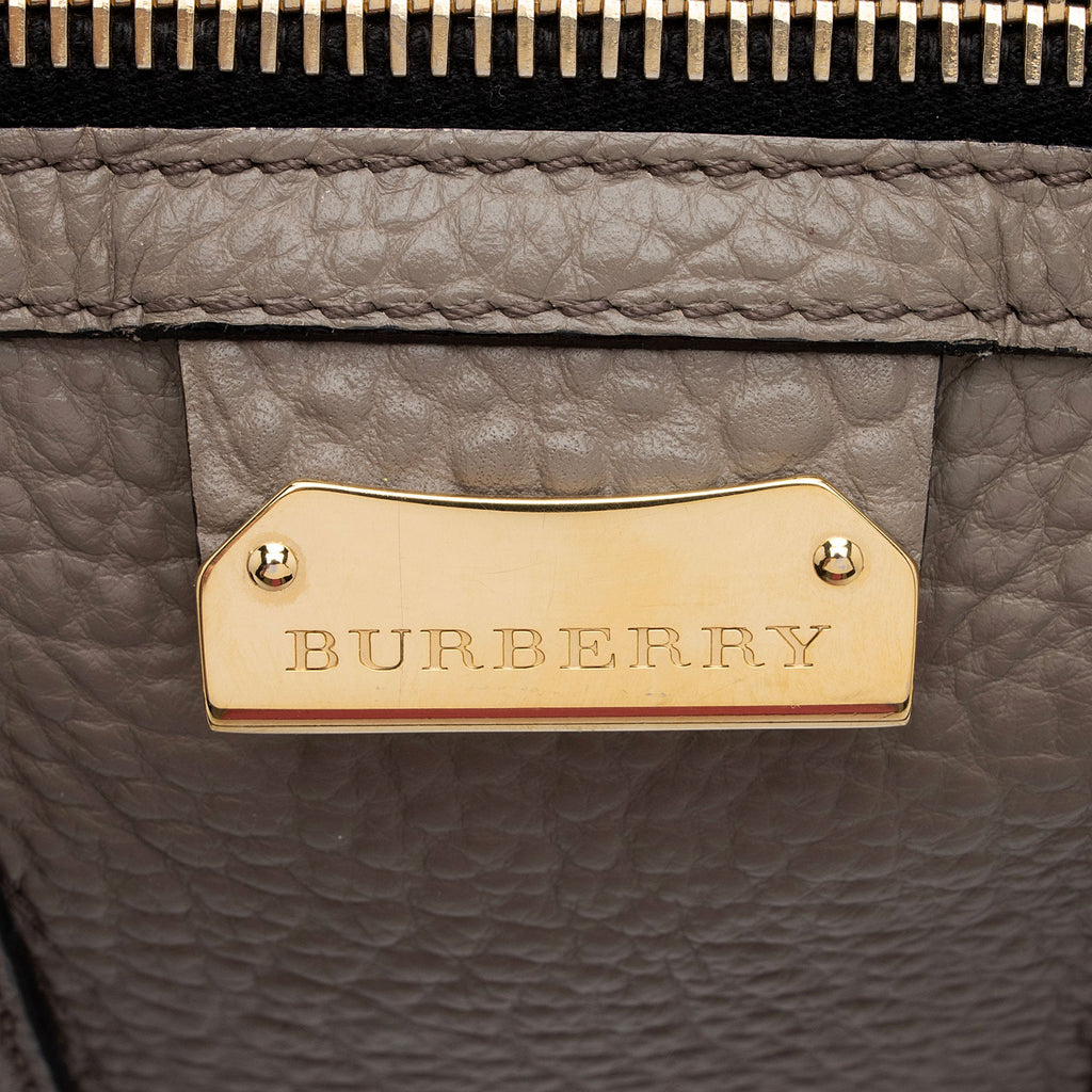 Burberry Leather Gladstone Small Satchel (SHF-c8AUkS)
