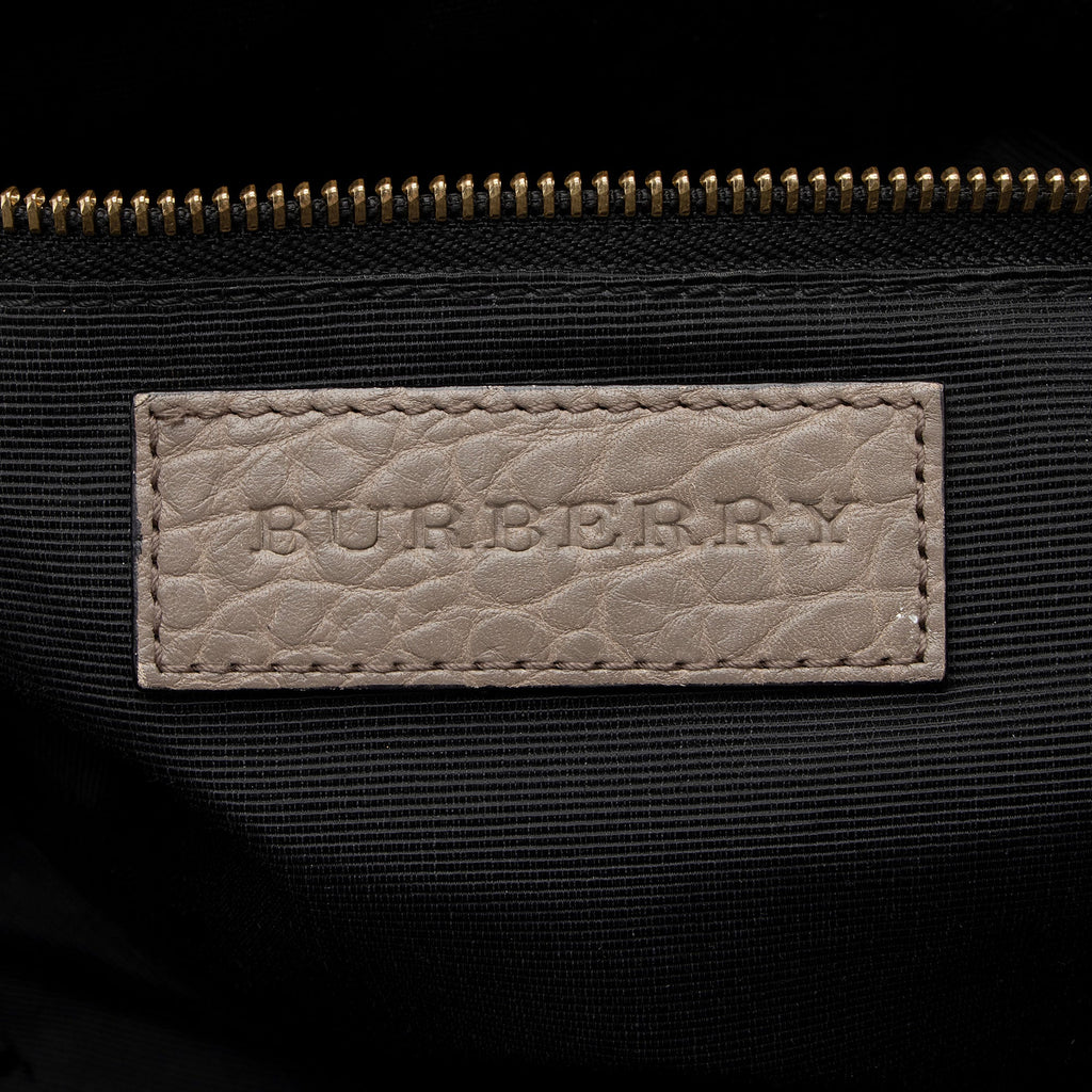 Burberry Leather Gladstone Small Satchel (SHF-c8AUkS)