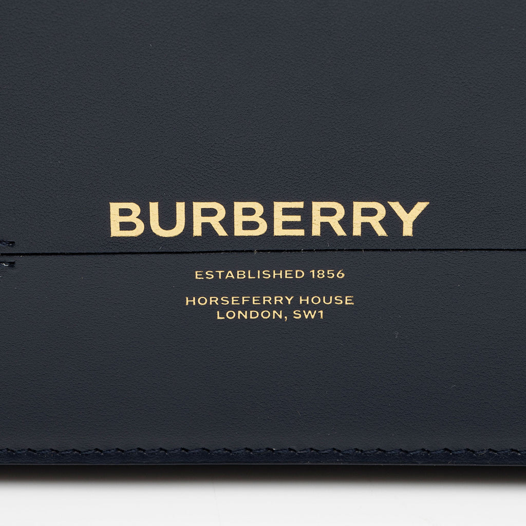 Burberry Leather Grace Medium Flap Bag (SHF-7QlJV4)