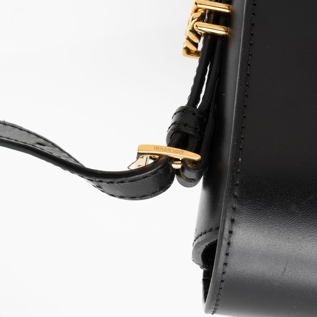 Burberry Leather Grace Small Flap Bag - FINAL SALE (SHF-d9ySrl)