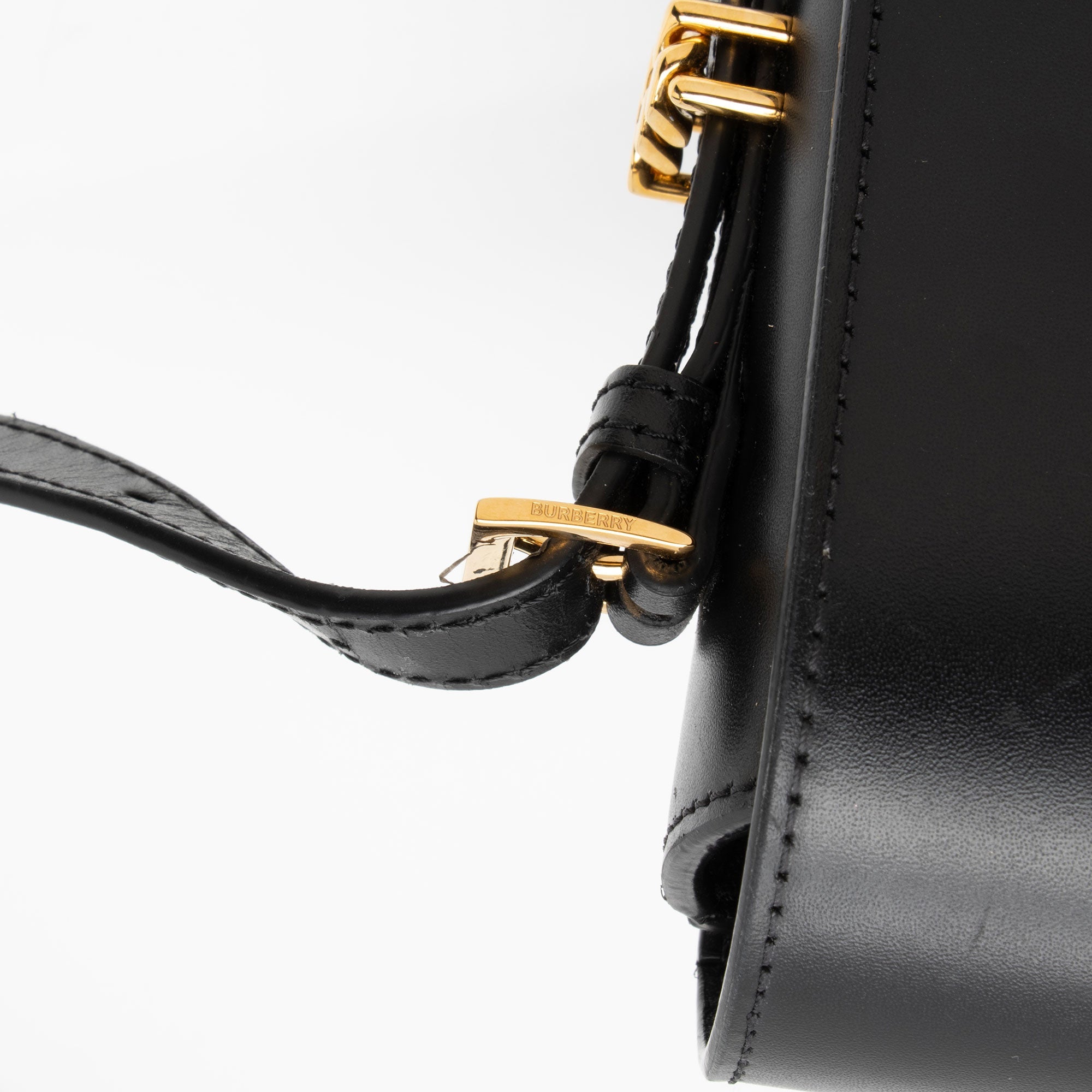 Burberry Leather Grace Small Flap Bag - FINAL SALE (SHF-d9ySrl)