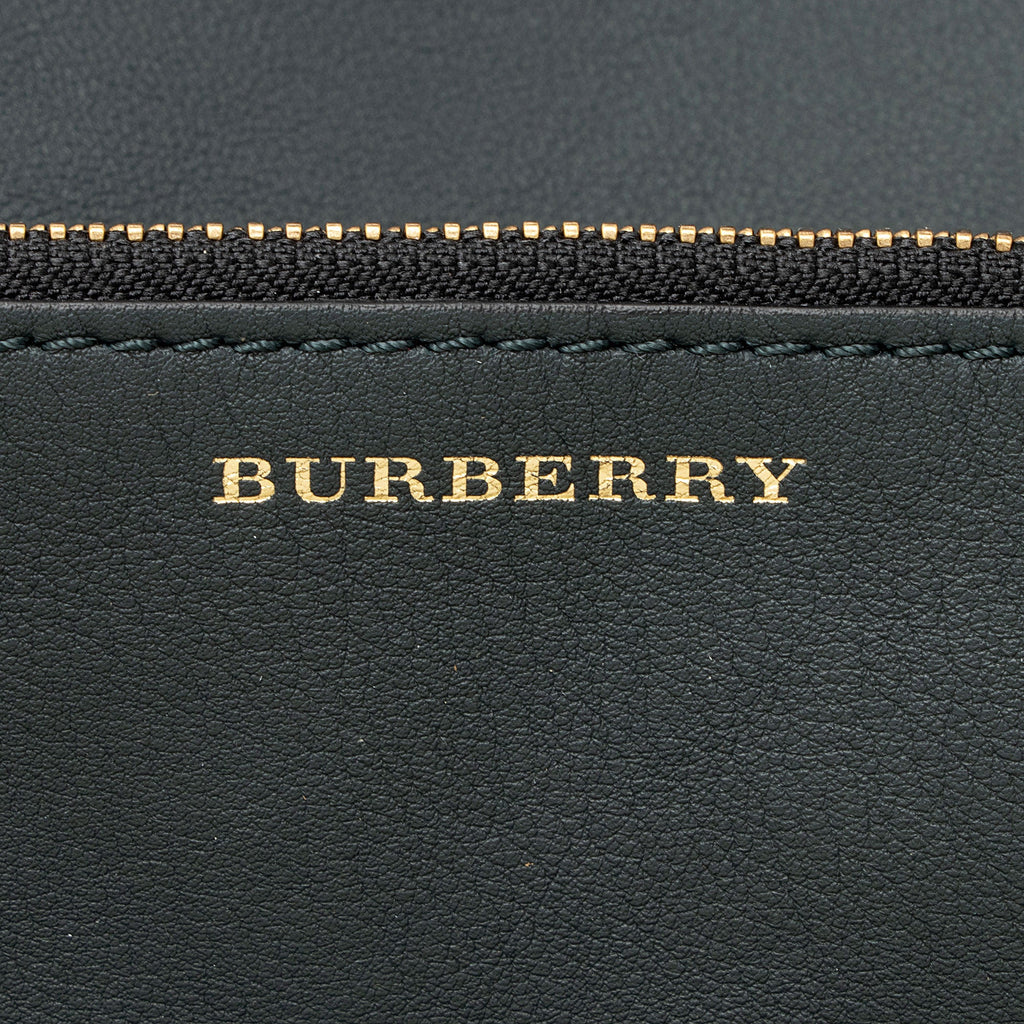 Burberry Leather Grommet Hobo