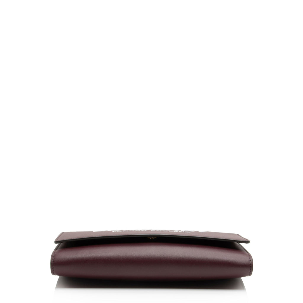 Burberry Leather Hazelmere Wallet on Strap