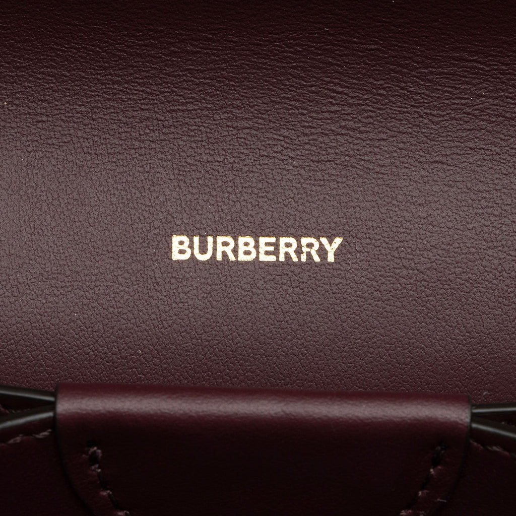 Burberry Leather Hazelmere Wallet on Strap