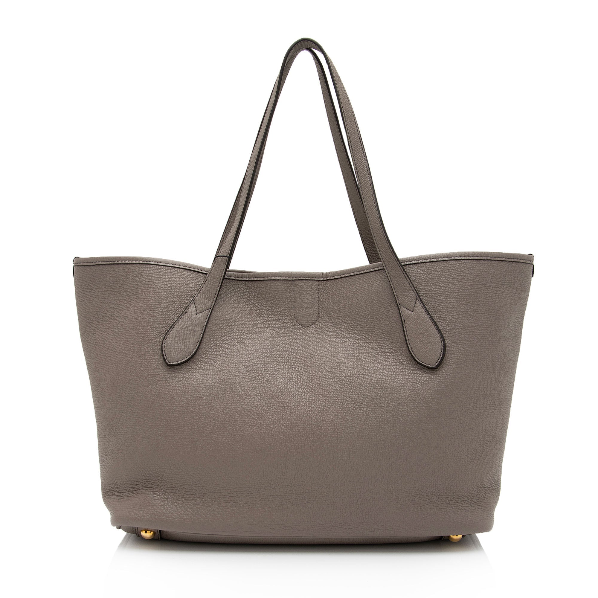 Burberry Leather Honeybrook Derby Medium Tote (SHF-eUcGSe)