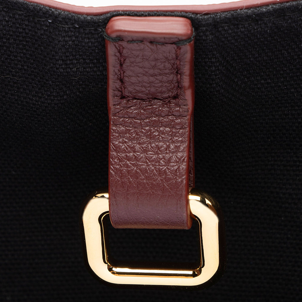 Burberry Leather House Check Canterbury Small Tote (SHF-pFpn6o)
