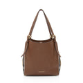Burberry Leather House Check Canterbury Small Tote