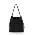 Burberry Leather House Check Canterbury Small Tote