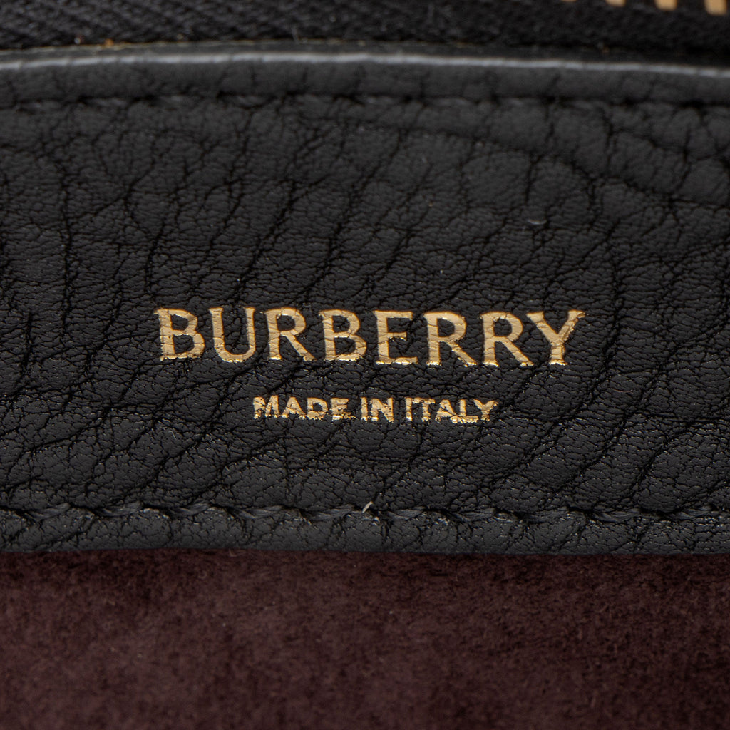 Burberry Leather Knight Small Shoulder Bag
