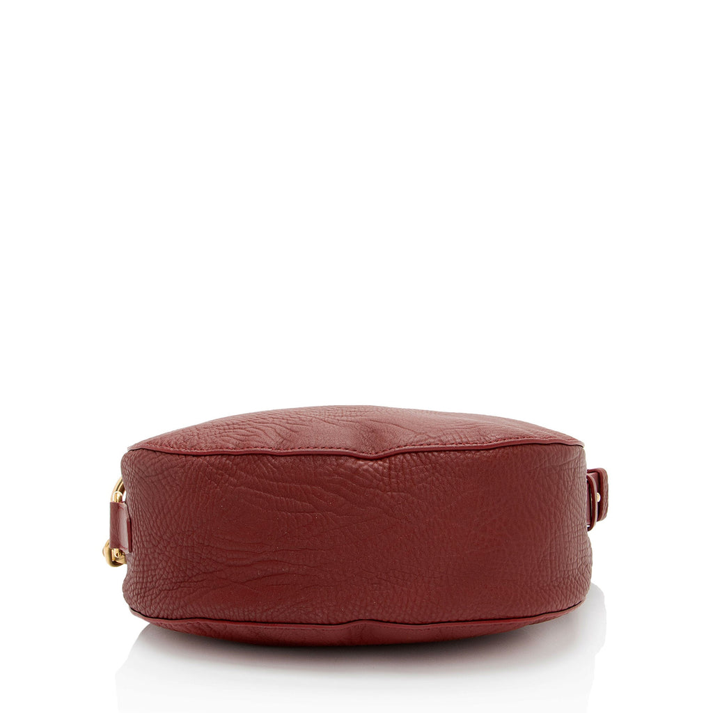 Burberry Leather Knight Small Shoulder Bag