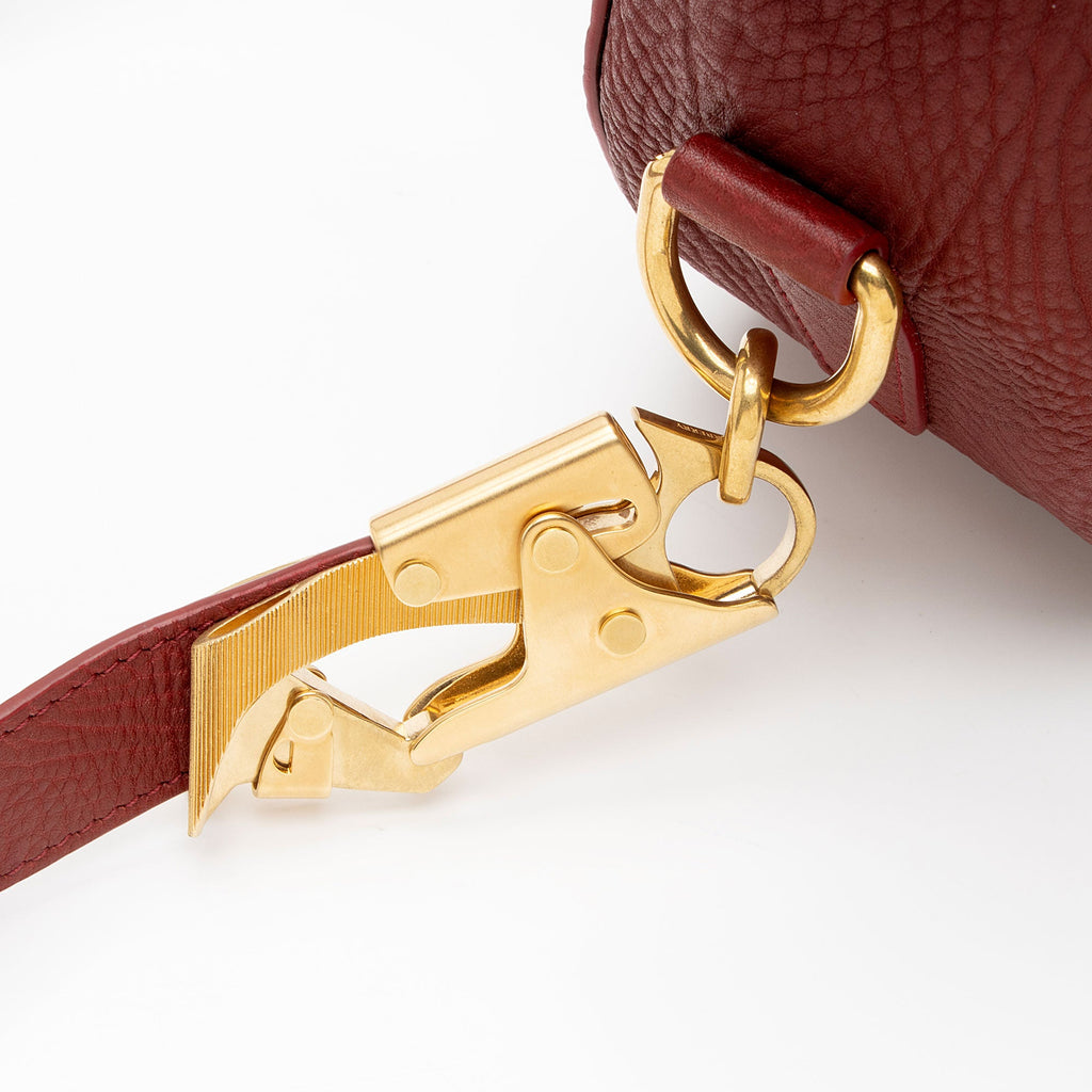 Burberry Leather Knight Small Shoulder Bag
