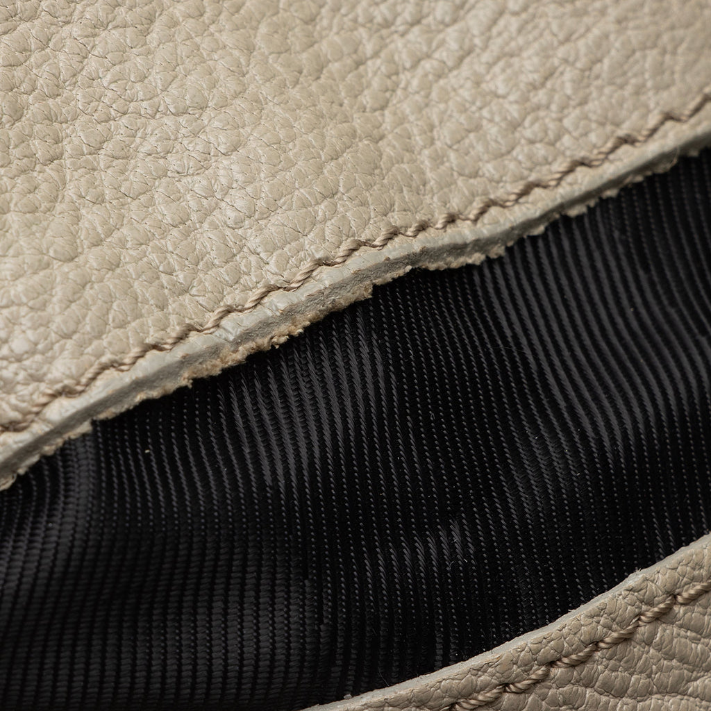 Burberry Leather Lambeth Hobo (SHF-23041)