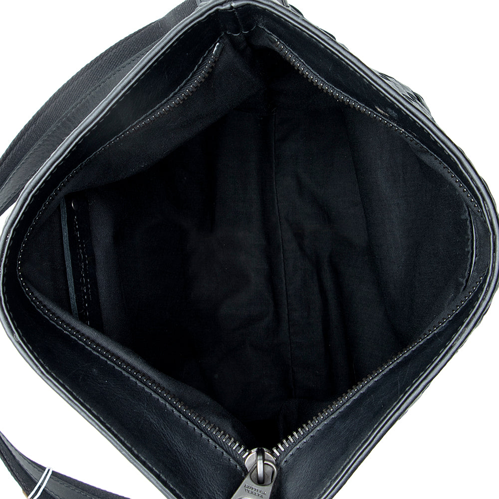 Burberry Leather Leopard Pony Hair Grommet Little Crush Crossbody Bag (SHF-18865)