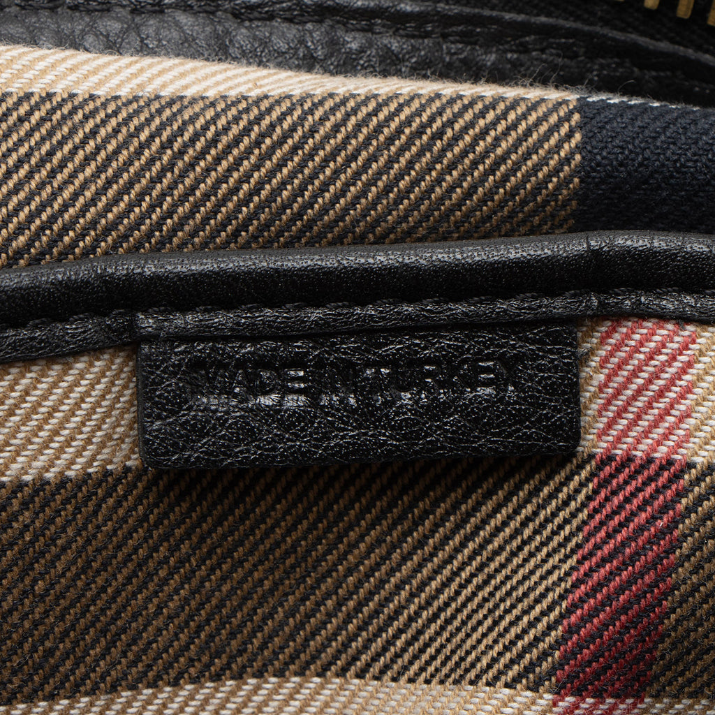 Burberry Leather Malika Large Shoulder Bag (SHF-GSqGvc)