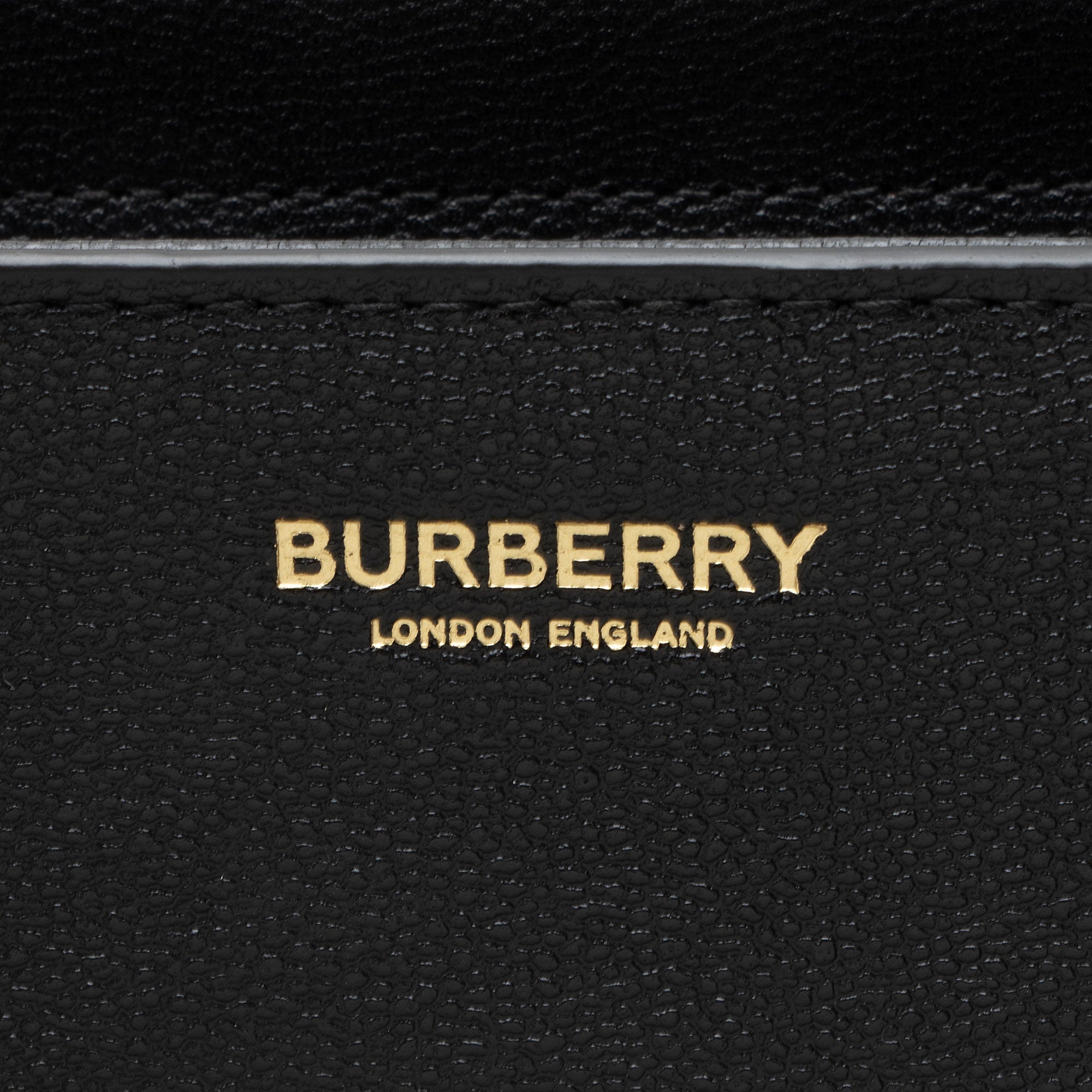 Burberry Leather Nova Check Banwell Tote