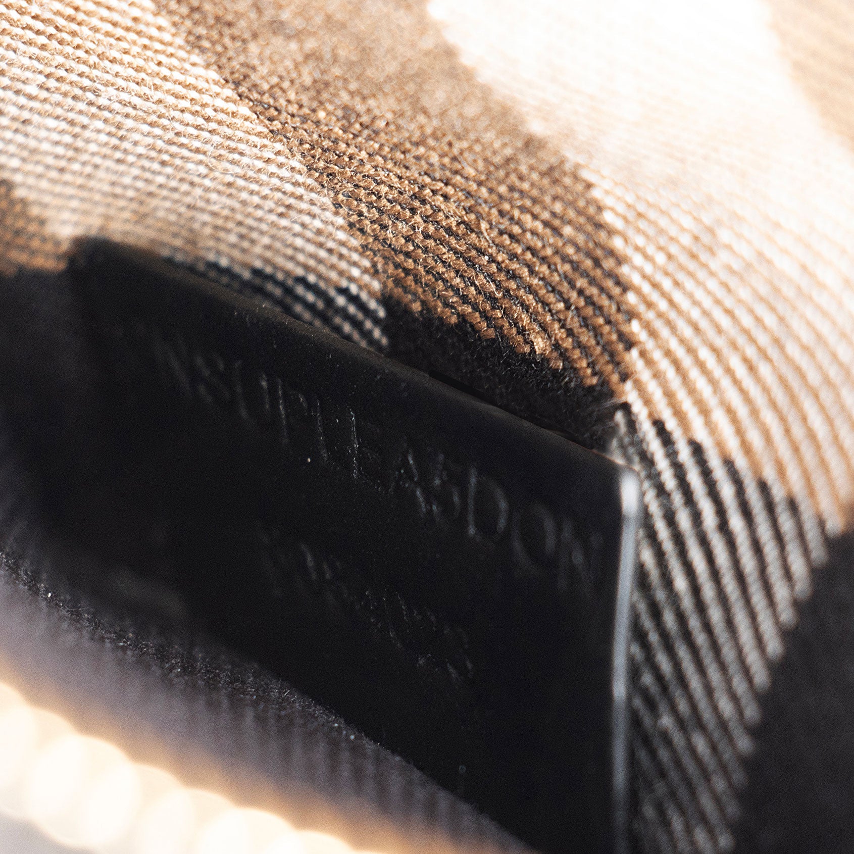 Burberry Leather Nova Check Banwell Tote