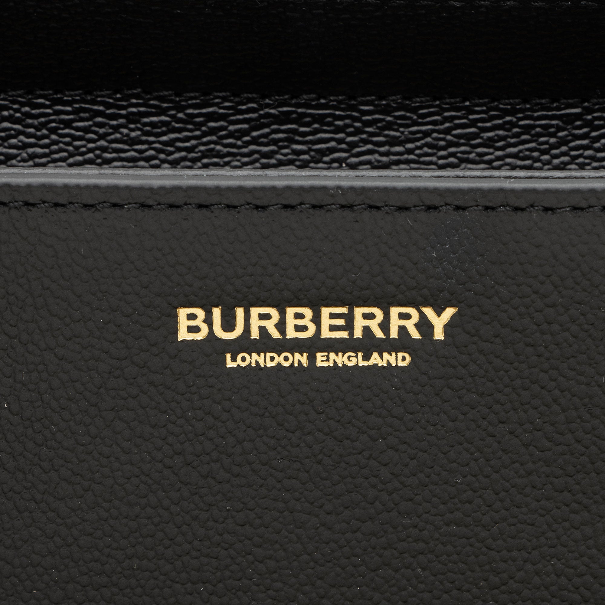 Burberry Leather Nova Check Banwell Tote