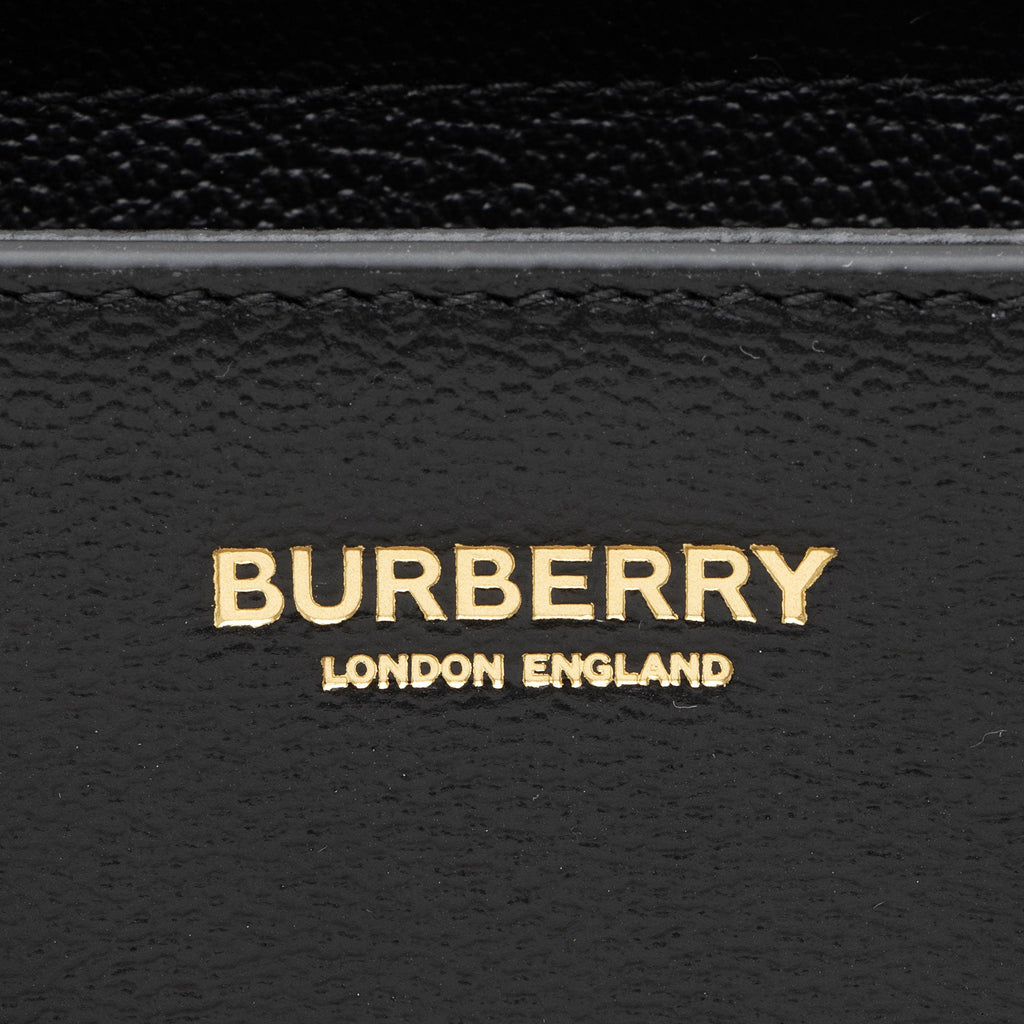 Burberry Leather Nova Check Banwell Tote