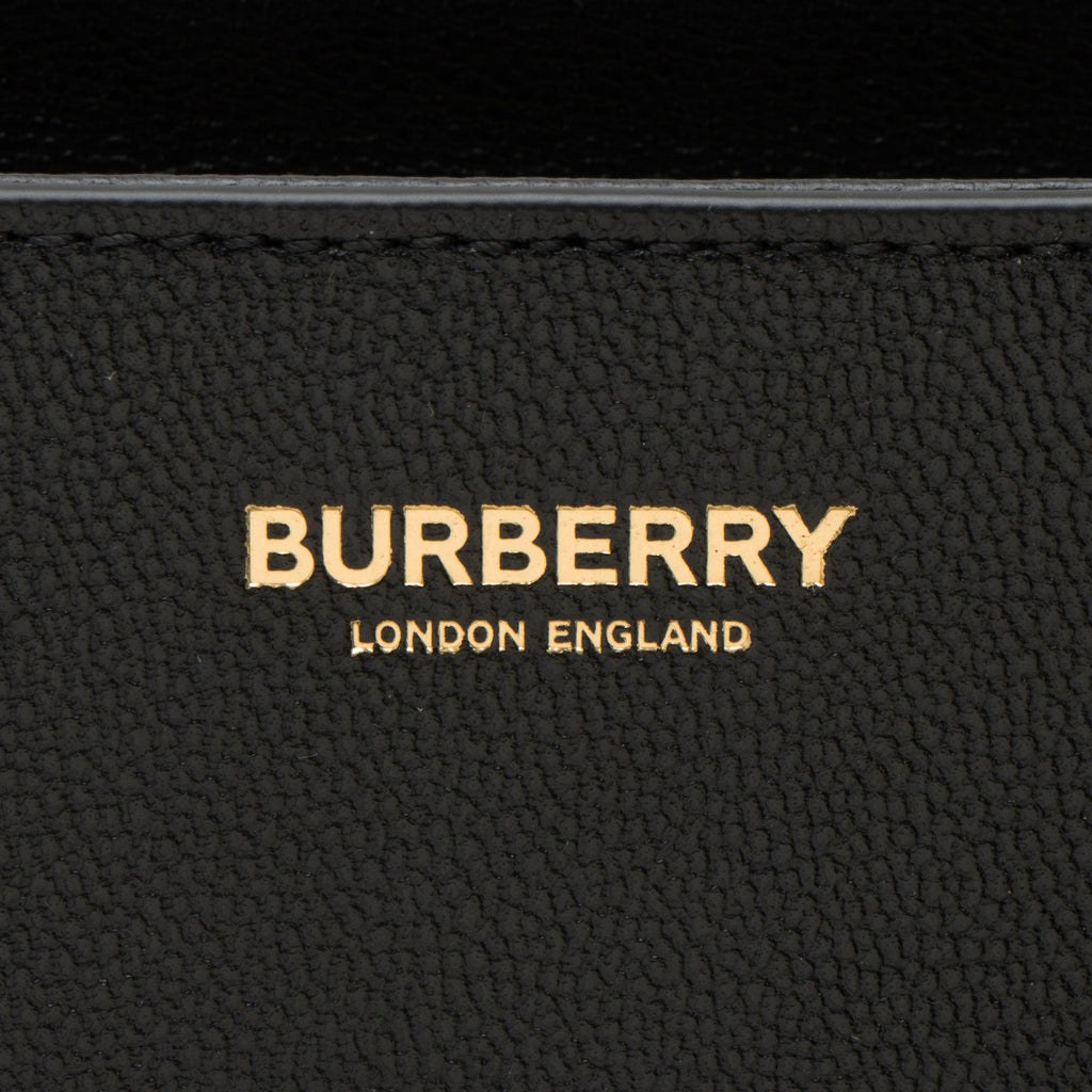 Burberry Leather Nova Check Banwell Tote