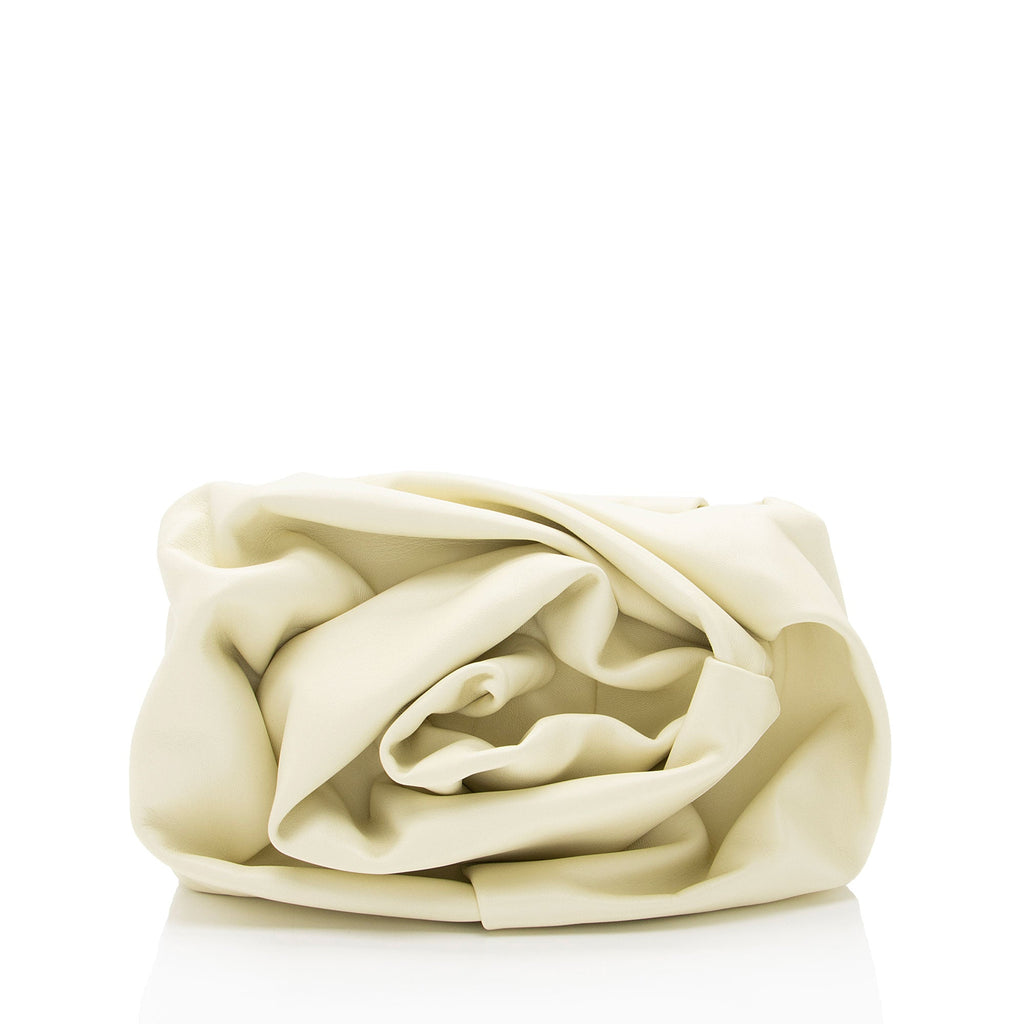 Burberry Leather Rose Clutch