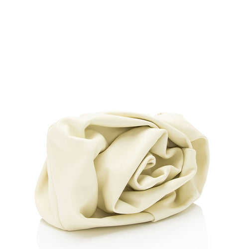 Burberry Leather Rose Clutch