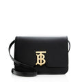 Burberry Leather TB Flap Medium Shoulder Bag (SHF-20779)