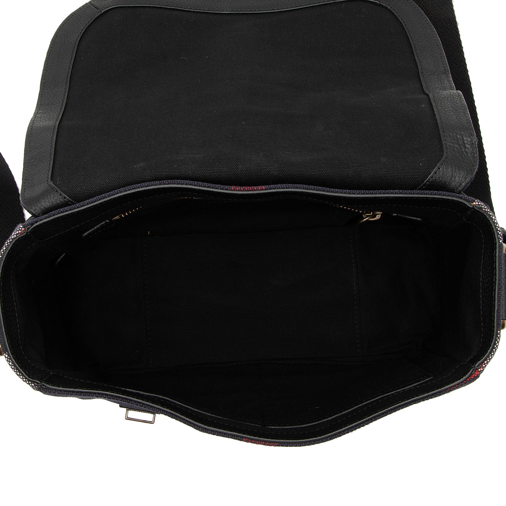 Burberry Mega Check Baildon Messenger Bag (SHF-NwBU5T)