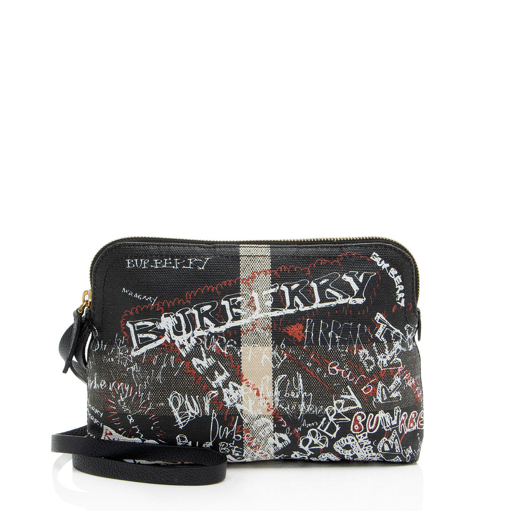 Burberry Mega Check Doodle Pouch