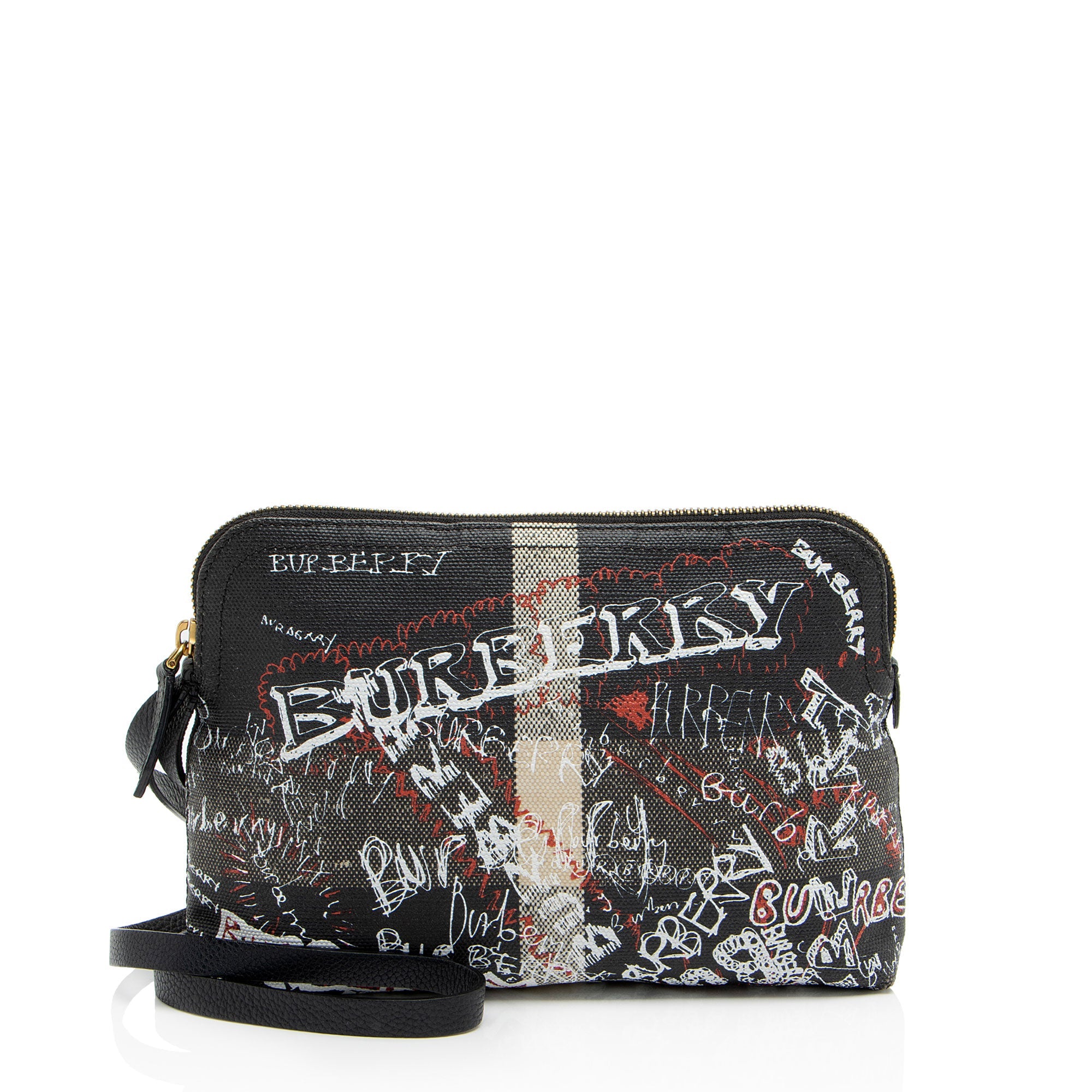 Burberry Mega Check Doodle Pouch