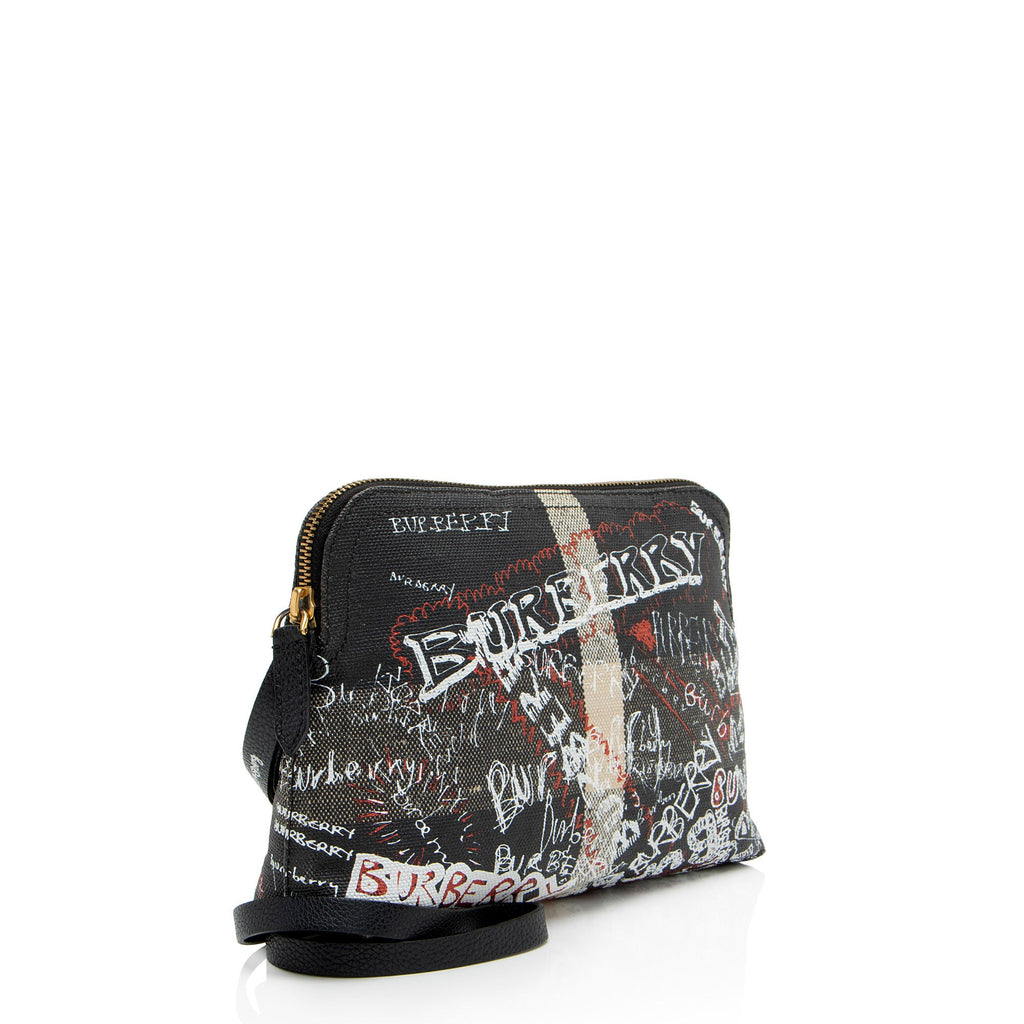 Burberry Mega Check Doodle Pouch
