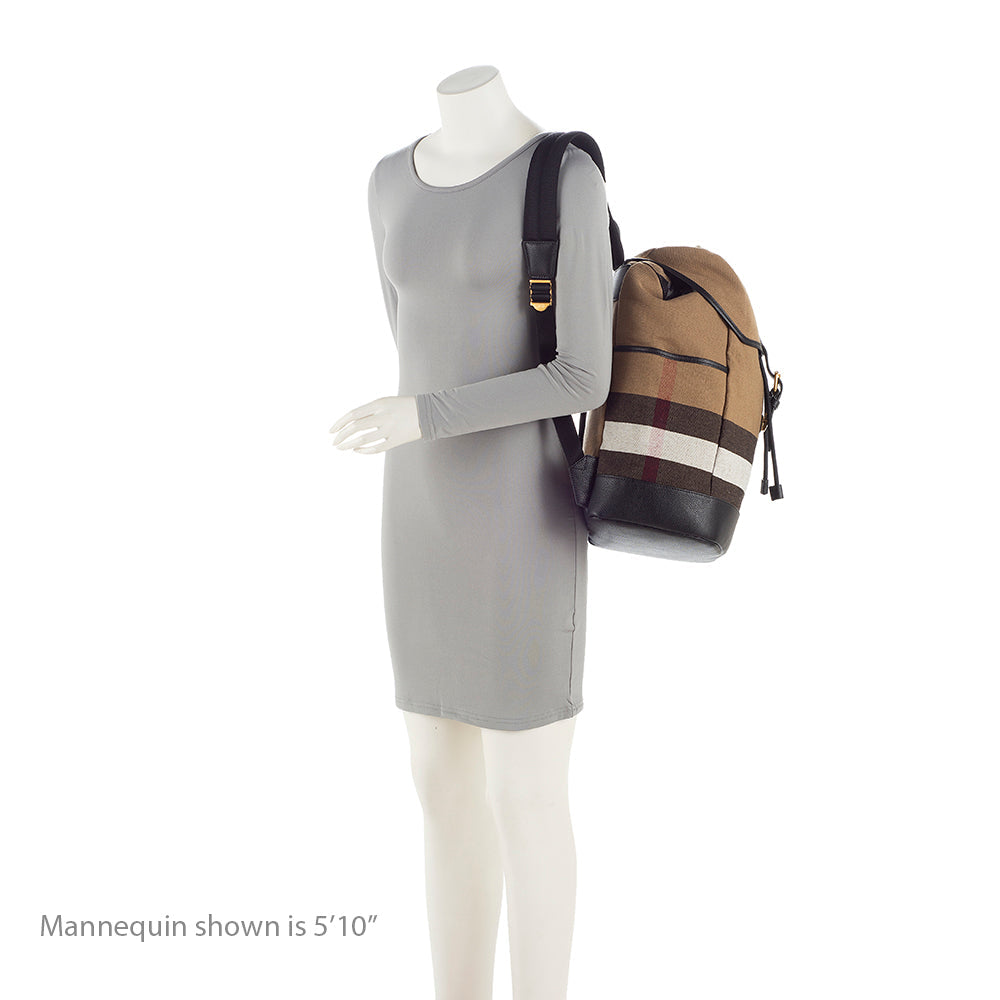 Burberry Mega Check Drifton Backpack (SHF-21460)