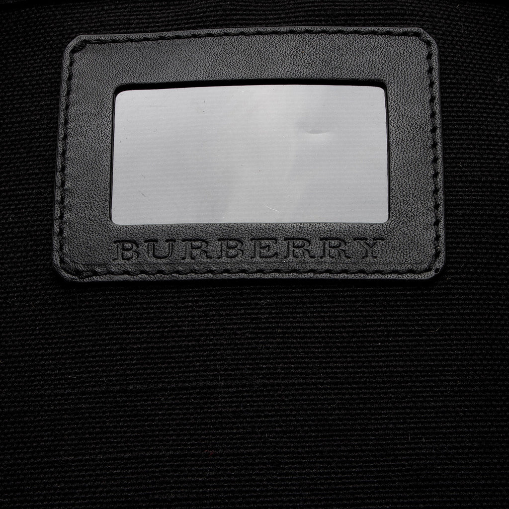 Burberry Mega Check Jute Backpack (SHF-265W01)