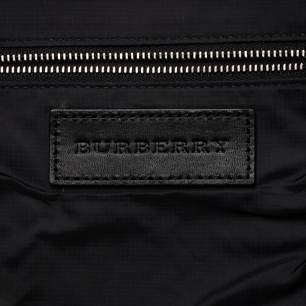 Burberry Mega Check Jute Backpack (SHF-265W01)