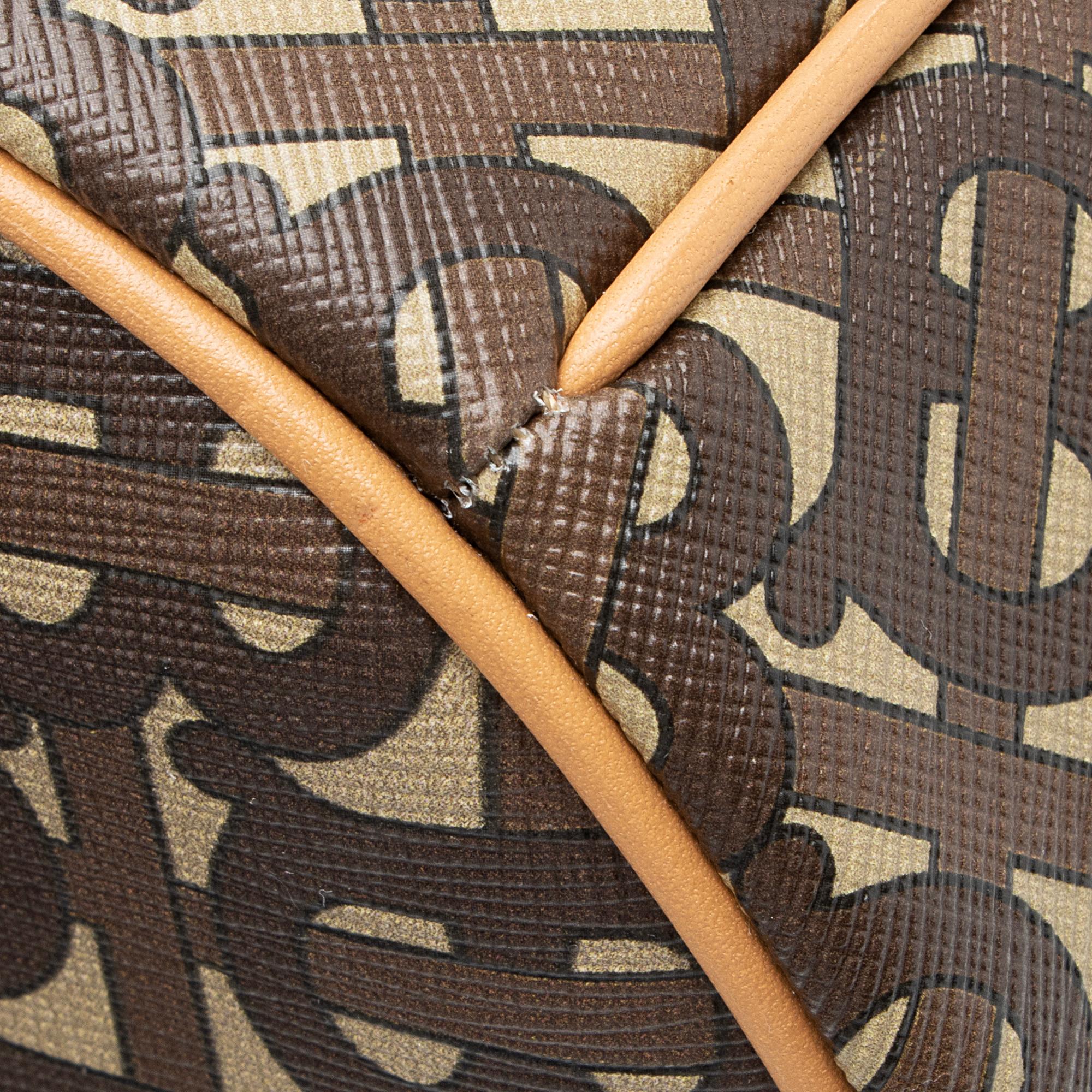 Burberry E-Canvas TB Monogram Bridle Chesterton Bucket Bag (SHF-23254)
