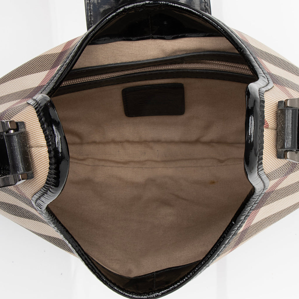 Burberry Nova Check Brooke Mini Hobo (SHF-23249)