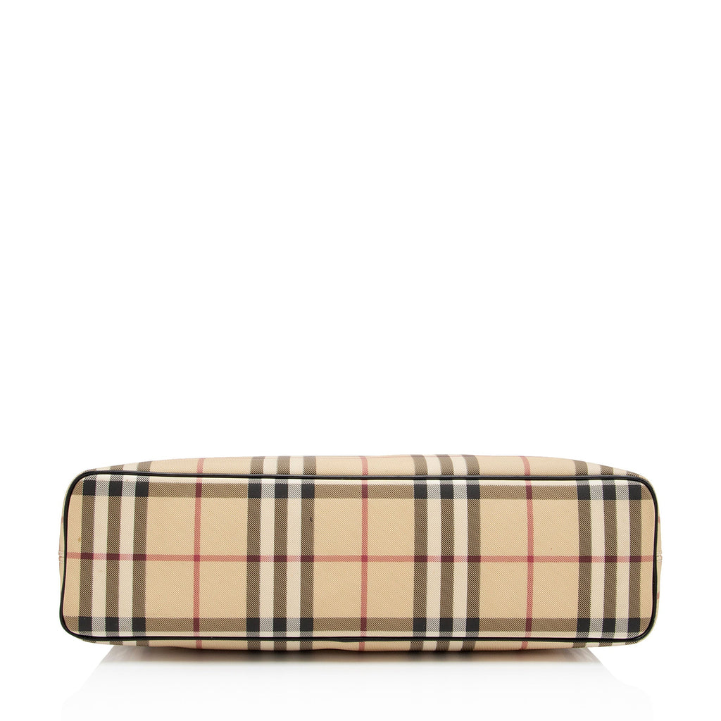 Burberry Nova Check E/W Top Handle (SHF-SILiZC)