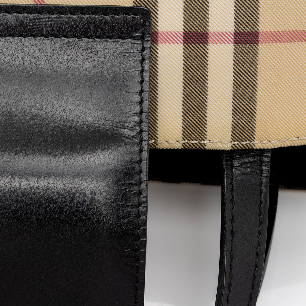 Burberry Nova Check E/W Top Handle (SHF-SILiZC)
