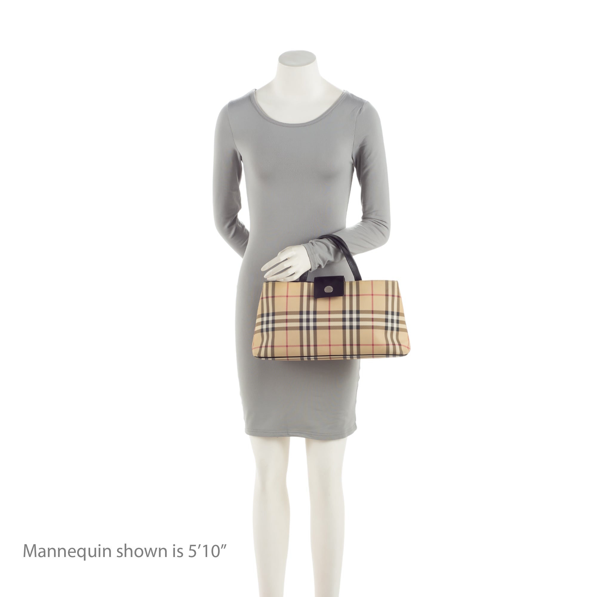 Burberry Nova Check E/W Top Handle (SHF-SILiZC)