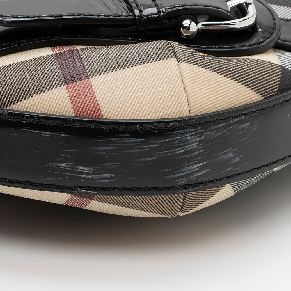 Burberry Nova Check Larkin Hobo (SHF-19068)