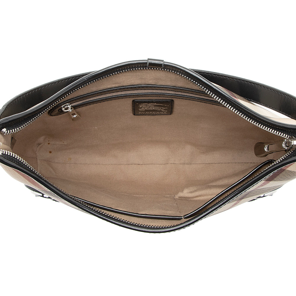 Burberry Nova Check Larkin Hobo (SHF-19068)