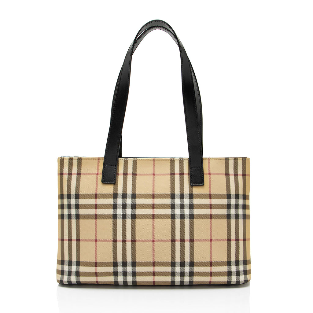 Burberry Nova Check Medium Tote