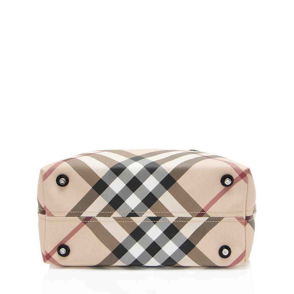 Burberry Nova Check Nickie Medium Tote